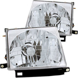 ANZO 121132 FITS: 1997-2000 Toyota Tacoma Crystal Headlights Chrome Headlights