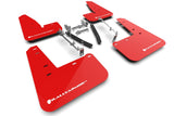 Rally Armor MF89-UR-RD-WH FITS: 23-25 Toyota GR Corolla Red UR Mud Flap w/White Logo Mud Flaps