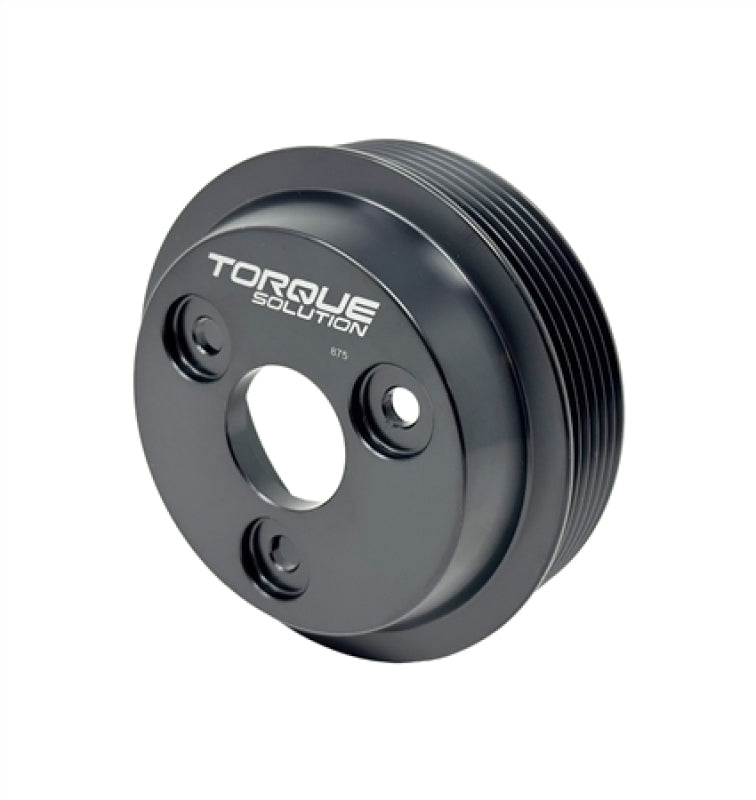 Torque Solution TS-SU-875 FITS: 15-21 Subaru WRX Water Pump Pulley Pulleys Crank, Underdrive