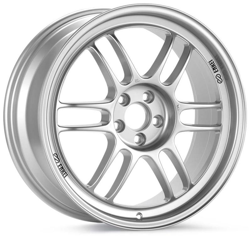 Enkei 3797906522SP FITS: RPF1 17x9 5x114.3 22mm Offset 73mm Bore Silver Wheel Wheels Cast