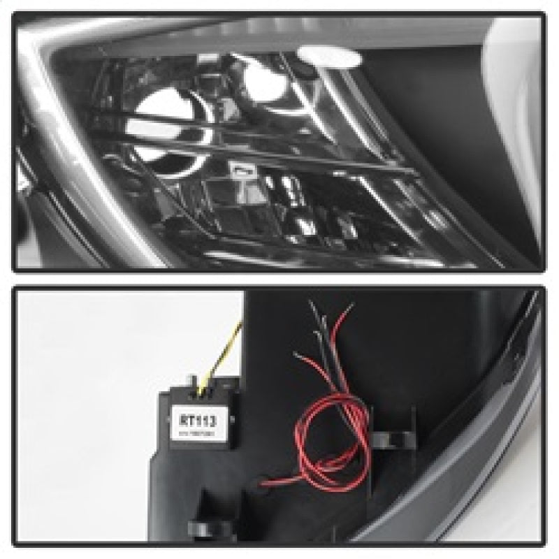 SPYDER 5029676 FITS: BMW Z4 03-08 Projector Headlights Xenon/HID Model Only LED Halo Black PRO-YD-BMWZ403-HID-BK Headlights