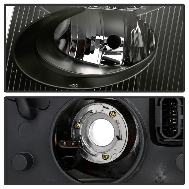 SPYDER 9042652 FITS:xTune 02-09 GMC Envoy OEM Style Headlights Black (HD-JH-GEN02-AM-BK) Headlights