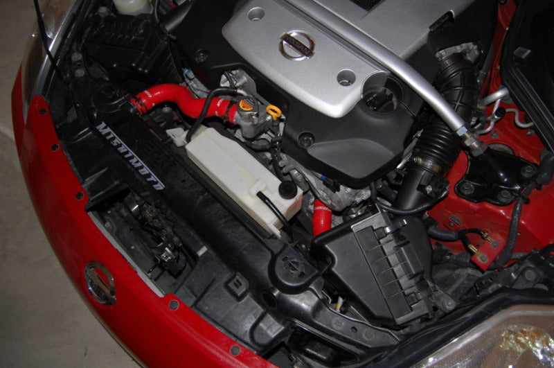 Mishimoto MMHOSE-Z33-HRBK FITS: Hoses FITS: 07-09 Nissan 350Z Black Silicone Hose Kit Hoses