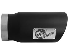 Load image into Gallery viewer, aFe 49T50601-B12 FITS: Diesel Exhaust Tip Bolt On Black 5in Inlet x 6in Outlet x 12in Long Catback