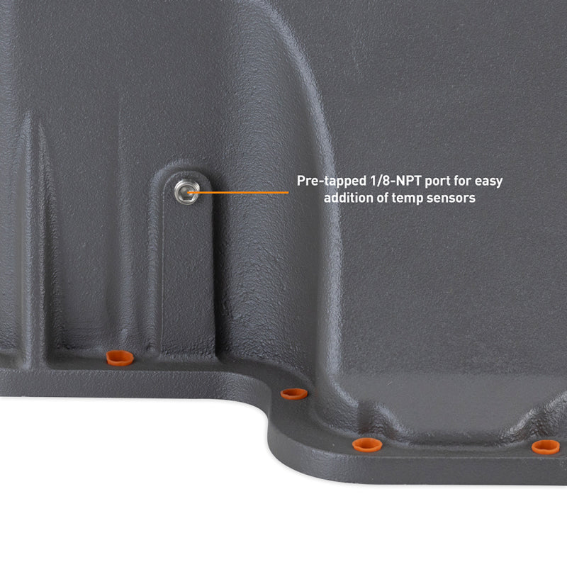 Mishimoto MMTP-F2D-89 FITS: Transmission Pans FITS: 89-10 Powerstroke E4OD 4R100 5R110 Trans Pan Cast GR Transmission Pans