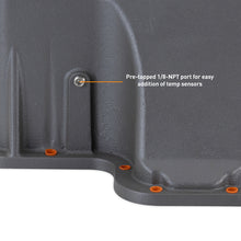 Load image into Gallery viewer, Mishimoto MMTP-F2D-89 FITS: Transmission Pans FITS: 89-10 Powerstroke E4OD 4R100 5R110 Trans Pan Cast GR Transmission Pans