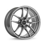 Enkei NVR5 18x9.5in / 5x100 BP / ET45 / 75mm Bore - Dark Hyper Silver Wheel