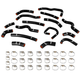 Mishimoto MMHOSE-LCR-99HHBK FITS: Hoses FITS: 98-07 Land Cruiser 4.5L I6 Silicone Radiator Hose Kit Black Hoses