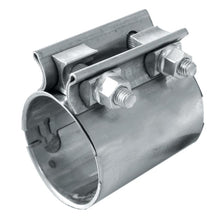 Load image into Gallery viewer, Vibrant 1174 FITS: Easy Seal SS Exh Sleeve Butt Joint Clamp for 3.5in OD Tubing also 3.5in Nominal Oval Tubing Clamps