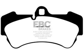 EBC DP51521NDX FITS: 04-06 Porsche Cayenne 3.2L Bluestuff Front Brake Pads Brake Pads Racing