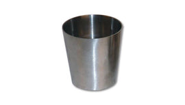 Vibrant 2685 FITS: 1.5in x 2in T304 SS Straight Reducer 2in long Steel Tubing