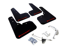 Rally Armor MF26-UR-BLK/RD FITS: 13-17 Subaru Crosstrek XV Black UR Mud Flap w/Red Logo Mud Flaps