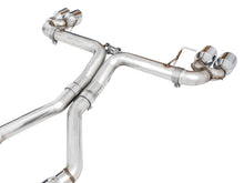 Load image into Gallery viewer, AWE Tuning 3020-42078 FITS: 2019+ BMW M340i (G20) Track Edition Exhaust Quad Chrome Silver Tips Catback