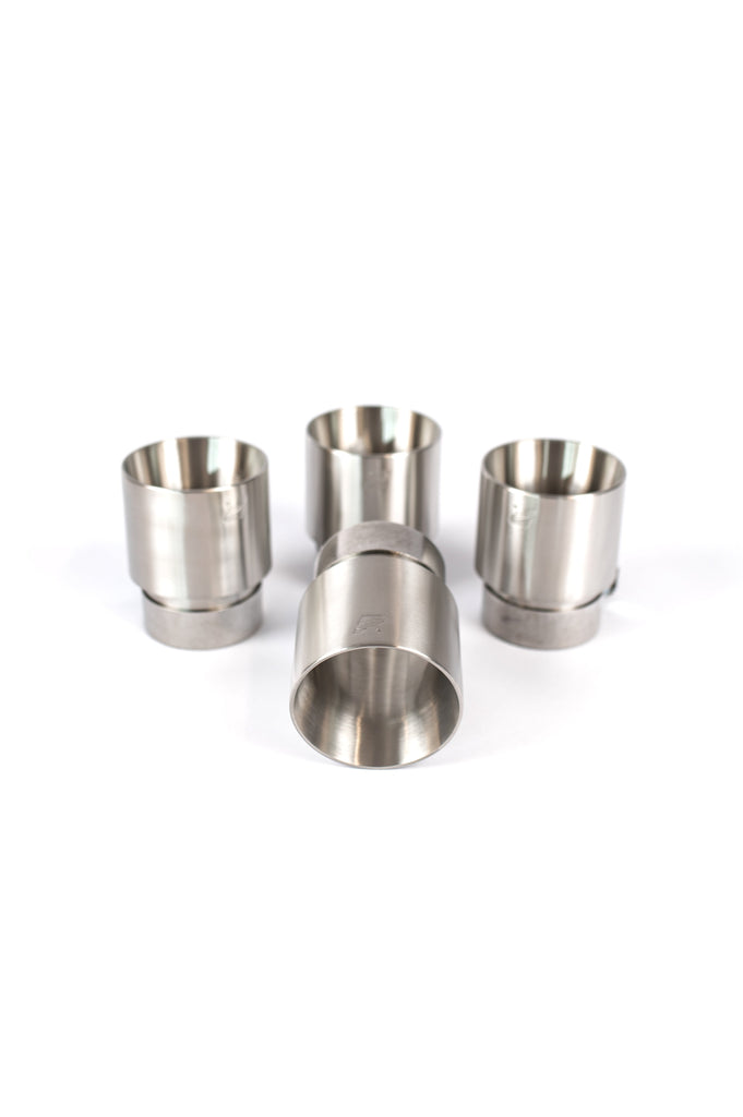 RENNELEMENT 4” INCH Exhaust Tips for OEM Exhaust