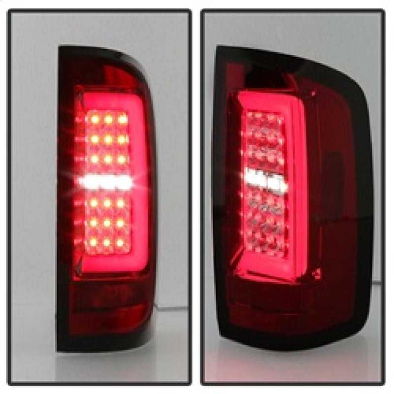 SPYDER 5085269 FITS: Chevy Colorado 2015-2017 Light Bar LED Tail Lights Red Clear ALT-YD-CCO15-LED-RC Tail Lights