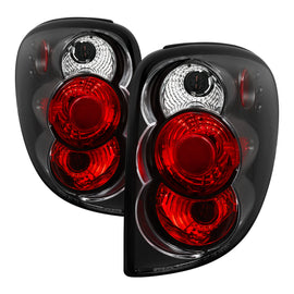SPYDER 5002211 FITS: Dodge Caravan/Grand Caravan 01-07 Euro Style Tail Lights Black ALT-YD-DC01-BK Tail Lights