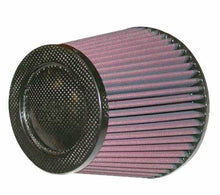 Load image into Gallery viewer, K&amp;N Engineering RP-5113 FITS:K&amp;N Cone Filter 5in ID 6.5in base 4.5in top 5.625in height carbon fiber look Air Filters Universal Fit