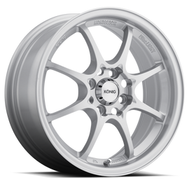 Konig HE65D0440S FITS: Helium 15x6.5 4x100 ET40 Silver Wheels Cast