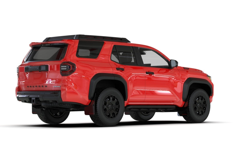 Rally Armor MF148-UR-BLK-MBK FITS: 2025+ Toyota 4Runner Black UR Mud Flap w/ Metallic Black Logo Mud Flaps