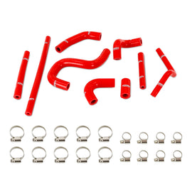 Mishimoto MMHOSE-4RUN34-96HHRRD FITS: Hoses FITS: 96-02 Toyota 4Runner 3.4L (w/ Rear Heater) Silicone Heater Hose Kit Red Hoses