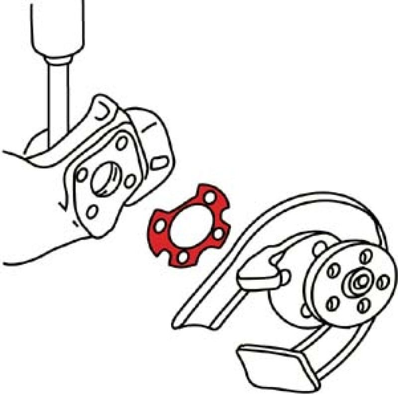 SPC Performance 71531 FITS: 99-05 VW Golf/Jetta/00-06 Audi TT Nylon Positive Camber Shim (1.0deg.) Camber Kits