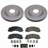 Power Stop 22-25 Ford Bronco Front Z23 Coated Brake Kit