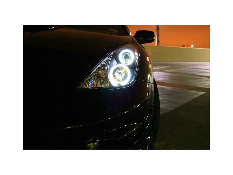 SPYDER 5011848 FITS: Toyota Celica 00-05 Projector Headlights LED Halo DRL Blk High H1 Low H1 PRO-YD-TCEL00-LED-BK Headlights
