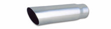Load image into Gallery viewer, Vibrant 1561 FITS: 3.5in Round SS Truck/SUV Exhaust Tip (Single Wall Angle Cut) 3in inlet 11in long Tips