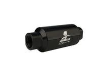 Load image into Gallery viewer, Aeromotive 12324 FITS: In-Line Filter AN-10 Black 100 Micron Fuel Filters