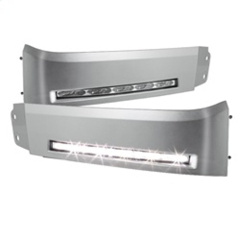 SPYDER 5077738 FITS: Toyota Tundra 07-13 Daytime LED Running Lights wo/switch Silver FL-DRL-TTU07-SIL Daytime Running Lights