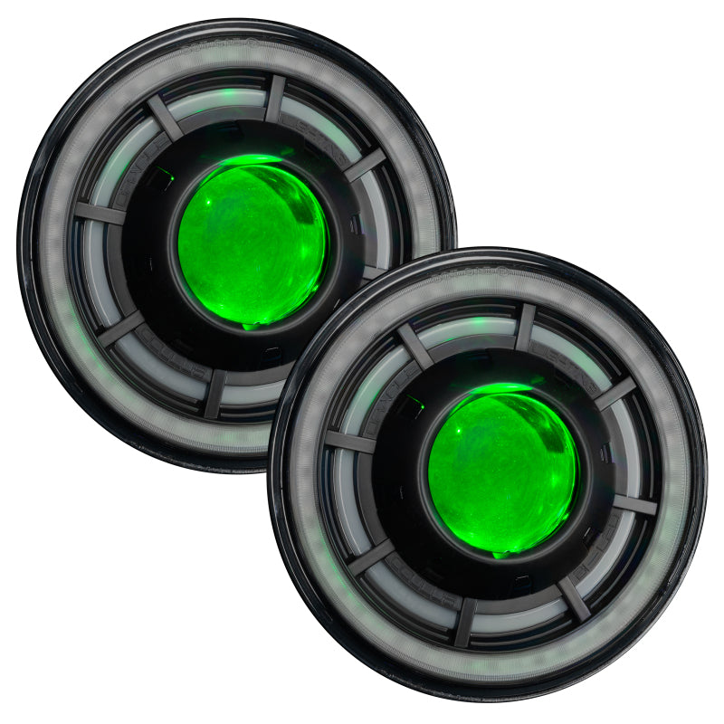 ORACLE Lighting 5876-335 FITS:Oracle Oculus 7in ColorSHIFT Bi-LED Projector Headlights for Jeep Wrangler JK Headlights