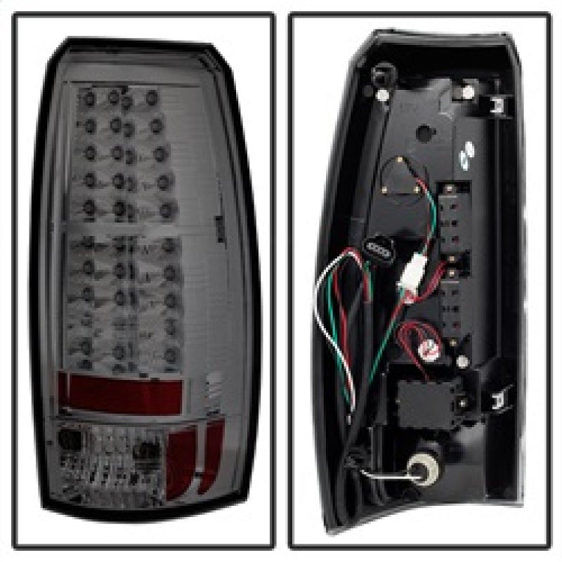 SPYDER 5032485 FITS: Chevy Avalanche 07-13 LED Tail Lights Smoke ALT-YD-CAV07-LED-SM Tail Lights