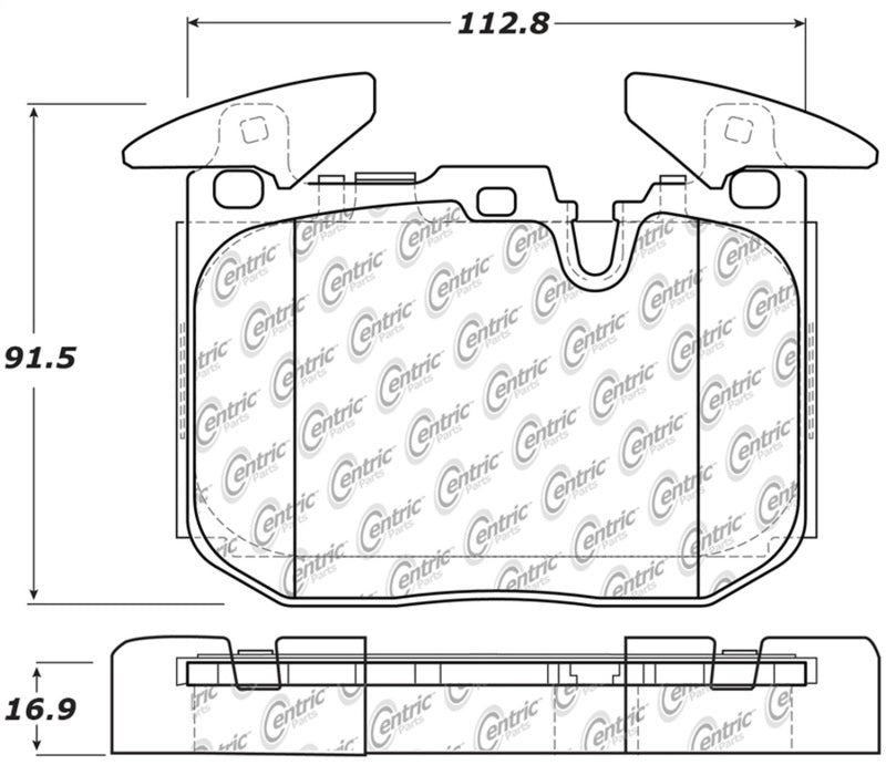 Stoptech 309.16090 FITS:StopTech Performance Brake Pads Brake Pads Performance