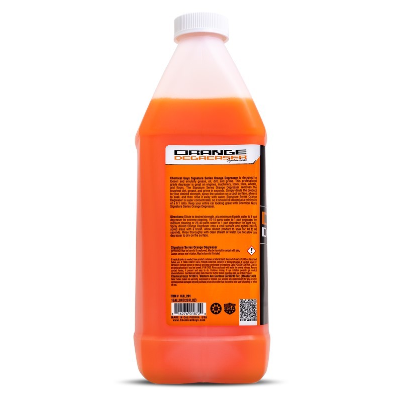Chemical Guys CLD_201 FITS: Signature Series Orange Degreaser 1 Gallon Surface Cleaners