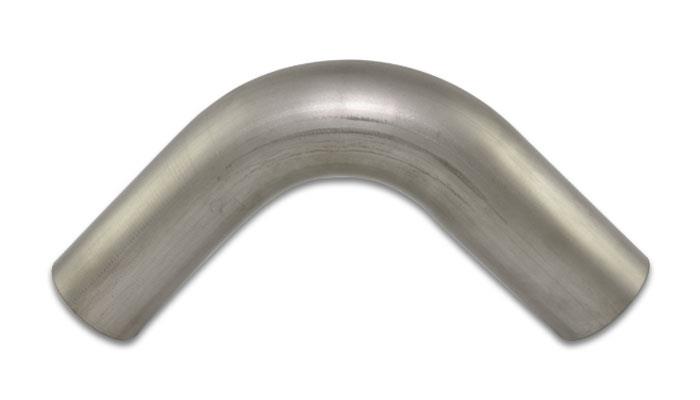 Vibrant 13902 FITS: 2.5in. O.D. Titanium 90 Degree Mandrel Bend Tube / 3in. CLR / 6in. Leg Length Titanium Tubing