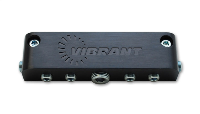 Vibrant 2691 FITS: Aluminum Vacuum Manifold (new design) Black Fittings