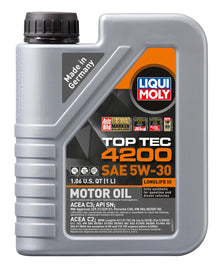 LIQUI MOLY 2004 FITS: 1L Top Tec 4200 Motor Oil 5W30 Motor Oils