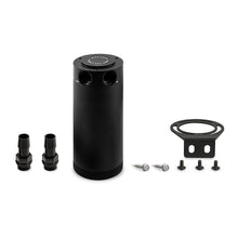 Load image into Gallery viewer, Mishimoto MMBCC-CBTWO-XLBK FITS: Oil Catch Cans FITS: 2-Port Universal XL Baffled Catch Can Black Oil Catch Cans
