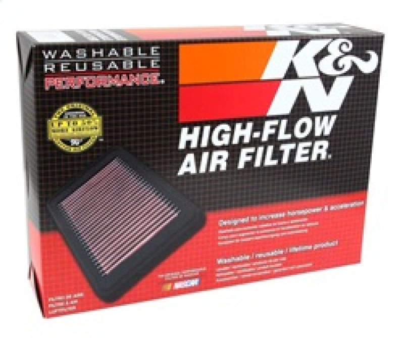 K&N Engineering 33-5086 FITS:K&N 16-19 BMW 750i L6-4.4L F/I Replacement Drop In Air Filter Air Filters Drop In