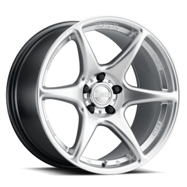 Kansei K11S-189512+22 FITS: K11S Tandem 18x9.5in / 5x114.3 BP / 22mm Offset / 73.1mm Bore Hyper Silver Wheel Wheels Forged