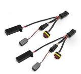 AlphaRex 640093 FITS: 13-18 Ram 1500/2500 w/Stock LED Tail Lights to LUXX-Series Tail Lights Converters Wiring Connectors