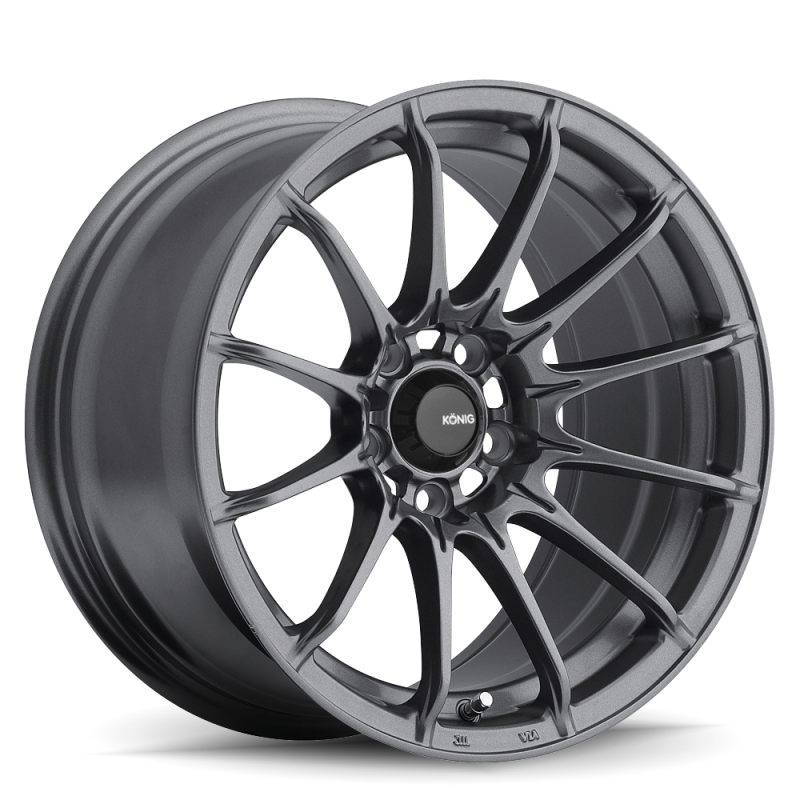 Konig DI5710035G FITS: Dial In 15x7 4x100 ET35 Matte Grey Wheels Cast