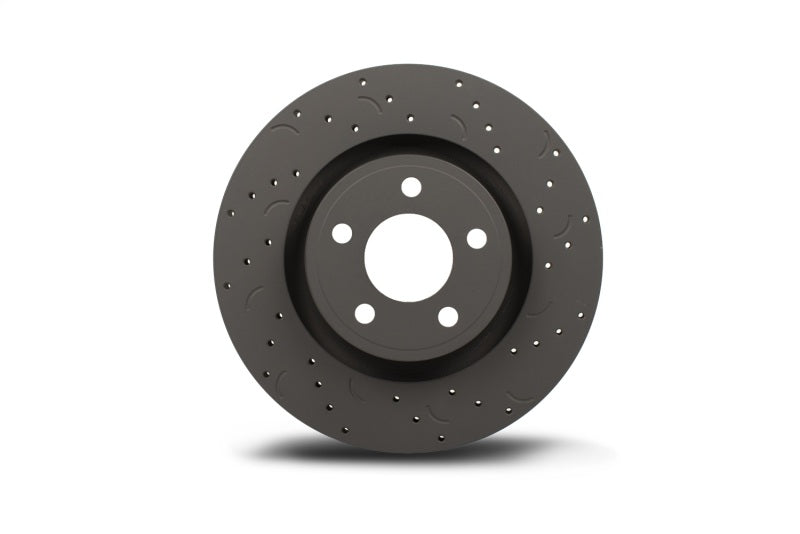 Hawk Performance HTC4567 FITS: Hawk Talon 2010 Audi A3 Base Drilled and Slotted Rear Brake Rotor Set Brake Rotors Slot & Drilled