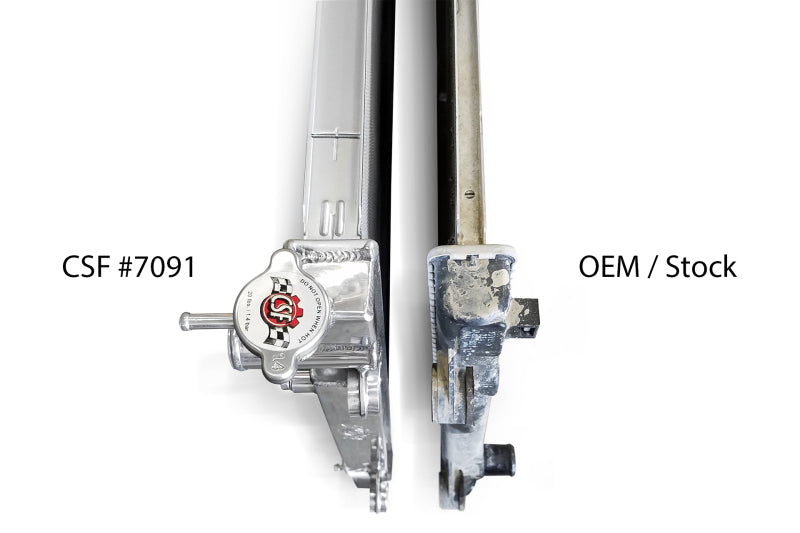CSF 7092 FITS: 2016+ 3.5L and 2.7L 05-15 4.0L and 2.7L Toyota Tacoma Radiator Radiators