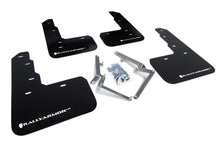 Load image into Gallery viewer, Rally Armor MF47-UR-BLK/WH FITS: 17-22 Honda Civic Type R Black UR Mud Flap w/White Logo Mud Flaps