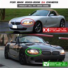 Load image into Gallery viewer, SPYDER 5029676 FITS: BMW Z4 03-08 Projector Headlights Xenon/HID Model Only LED Halo Black PRO-YD-BMWZ403-HID-BK Headlights
