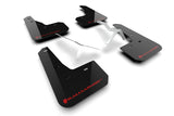 Rally Armor MF109-UR-BLK-RD FITS: 23-25 Acura Integra A-Spec Black UR Mud Flap W/Red Logo (No Drilling Req.) Mud Flaps