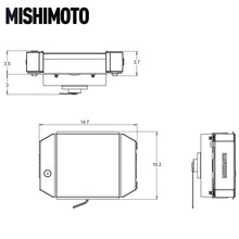 Load image into Gallery viewer, Mishimoto MMRAD-UNI-DRGN FITS: Universal Drag Race Performance Aluminum Radiator Natural Radiators