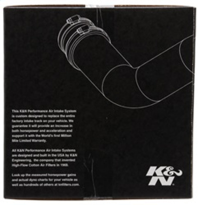 K&N Engineering 69-9506TTK FITS:K&N 2015 Volkswagen Golf / GTI 1.8L L4 F/I Typhoon Performance Intake Performance kit Cold Air Intakes