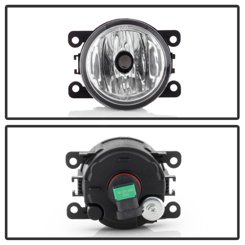SPYDER 5086990 FITS: 19-20 Dodge Ram 1500 OEM Style Fog Lights w/Universal Switch- Clear (FL-DR19-C) Fog Lights